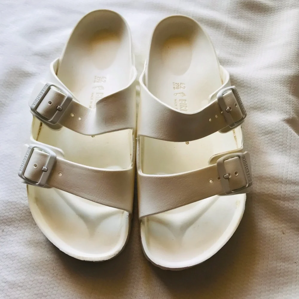 Birkenstock slide White‎ Sandals